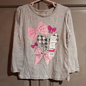 Jumping Beans girls size 4 long sleeved tshirt new
